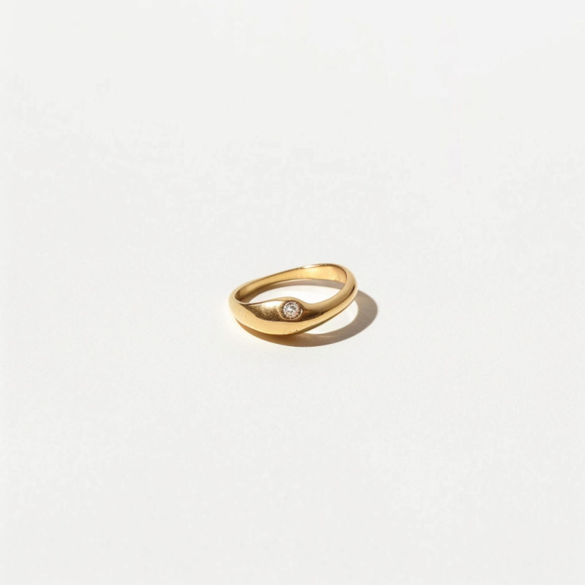 Custom Gold Diamond Ring